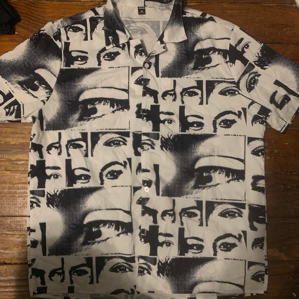 Designer type button up